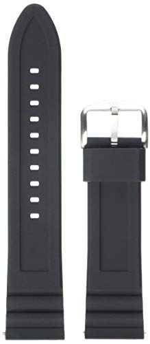 Fossil All-Gender 22mm Silicone Watch Band Strap