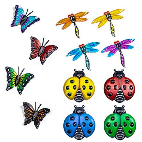 foxany Metal Butterfly Wall Decor