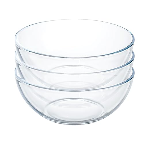 FOYO 5 Inch Glass Mixing Bowls Set