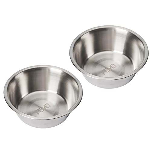 FOYO Stainless Steel Pet Bowls Set