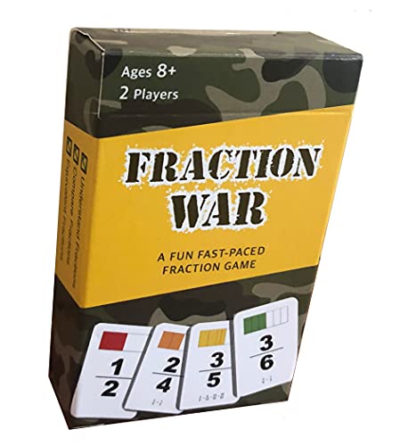 Fraction War Math Game