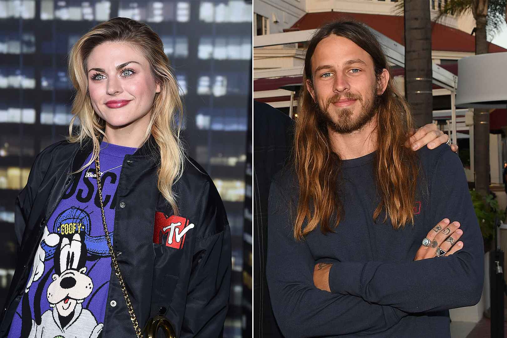 Frances Bean Cobain & Riley Hawk Spotted In Oceanside, CA After Wedding