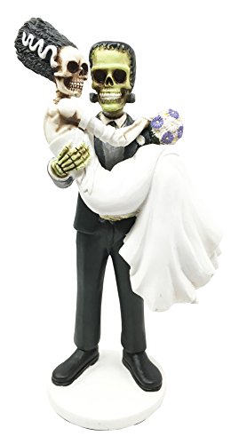 Frankenstein Bride and Groom Couple Figurine