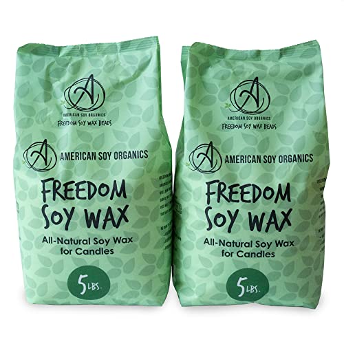 Freedom Soy Wax Beads for Candle Making - Premium Supplies