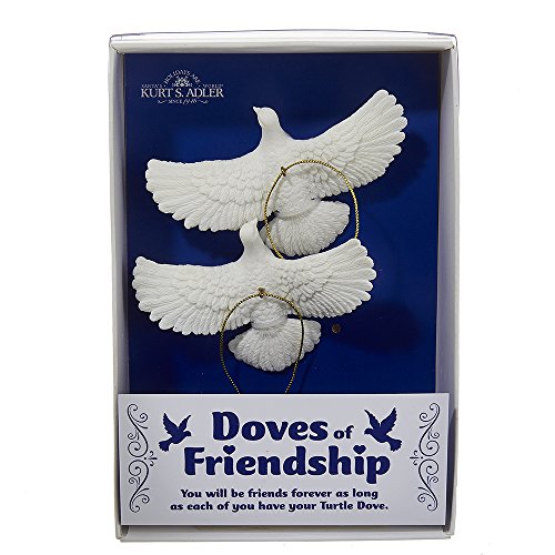Friendship Dove Ornament Set of 2