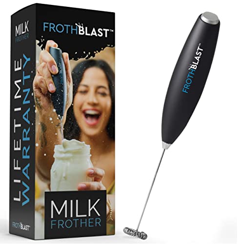 FrothBlast™ Milk Frother Handheld for Coffee