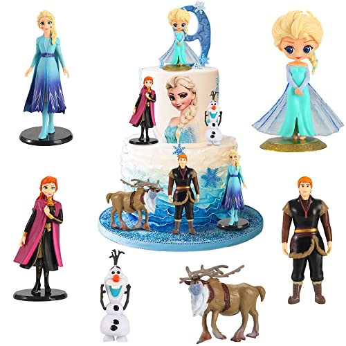 Frozen Cake Topper Action Figures Toy