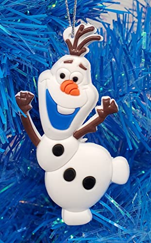 Frozen Olaf Snowman Christmas Ornament (Unique Shatterproof Design)