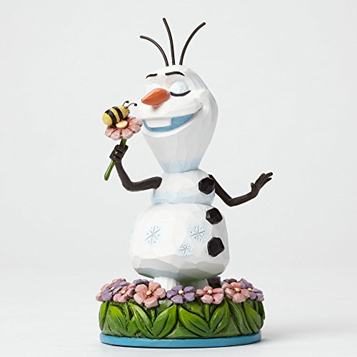 Frozen Olaf with Flowers Figurine