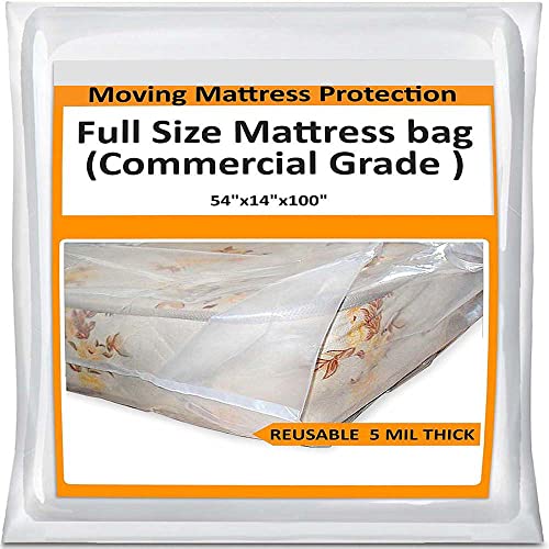 Full Mattress Bag Cover - Ultimate Protection for Moving Storage