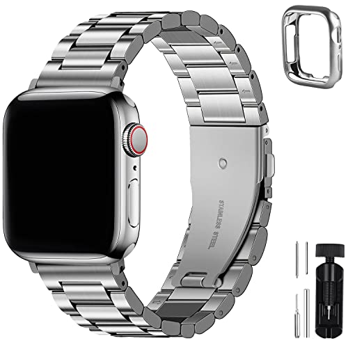 Fullmosa Apple Watch Band - Premium Stainless Steel Band for Series 8/7/6/5/4/3/2/1/SE/SE2