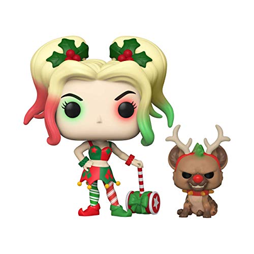 Funko Pop! DC Holiday - Harley Quinn with Helper