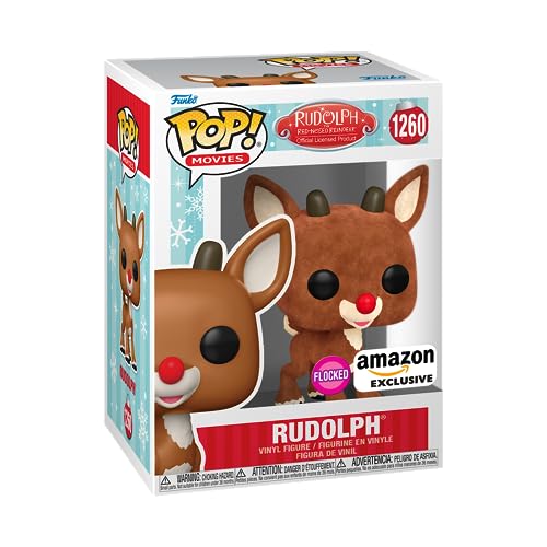 Funko Pop! Rudolph (Flocked), Amazon Exclusive