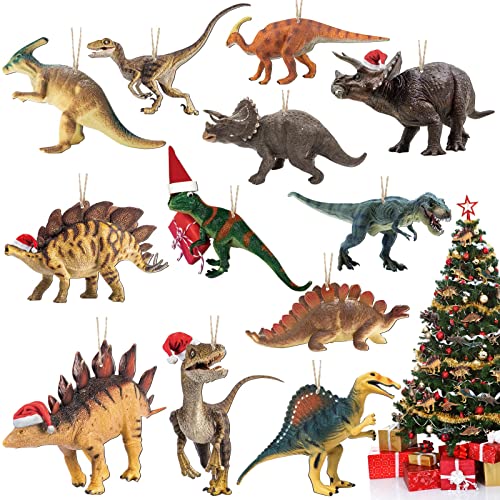 Funny Dinosaur Christmas Ornaments