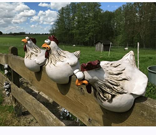 Funny Farm Chicken Decor for Home Garden Stairs