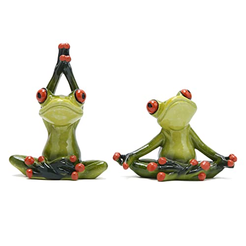 Funny Frog Figurines Decorations