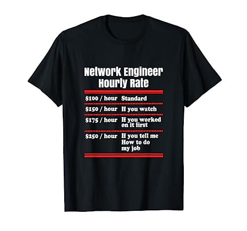 Funny Network Engineer Graphic Information Technology Gift T-Shirt