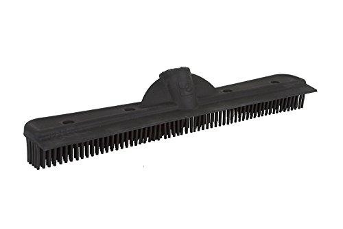 FURemover Pet Hair Remover Rubber Broom with Carpet Rake and Squeegee, Replacement Head Only