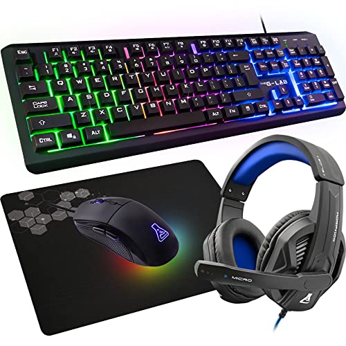 G-LAB Combo Selenium - Complete 4-in-1 Gaming Set