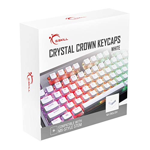 G.SKILL Crystal Crown Keycaps - Enhance Your Mechanical Keyboard