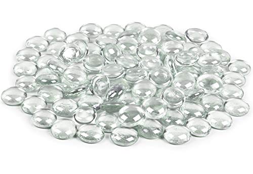 Galashield Clear Glass Pebbles for Vase Fillers