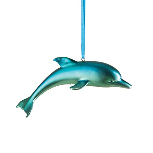Gallerie II Blue Dolphin Christmas Ornament