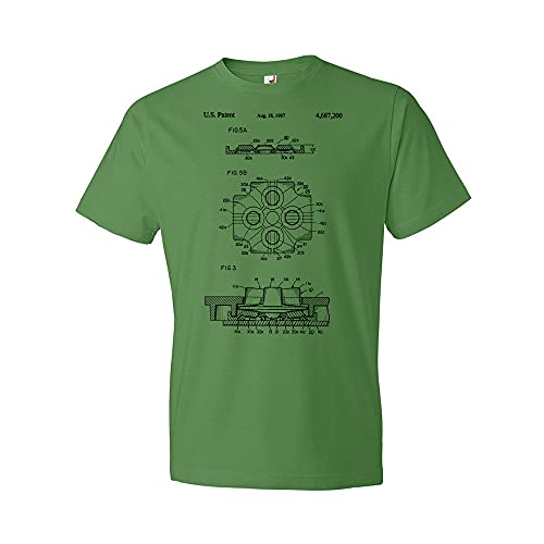 Game Controller D-Pad Patent T-Shirt - Green Apple