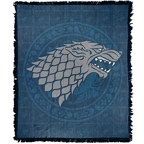 Game of Thrones Stark Sigil Woven Tapestry Blanket