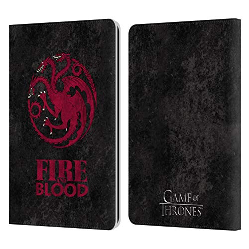 Game of Thrones Targaryen Leather Book Wallet Case for Kindle Paperwhite