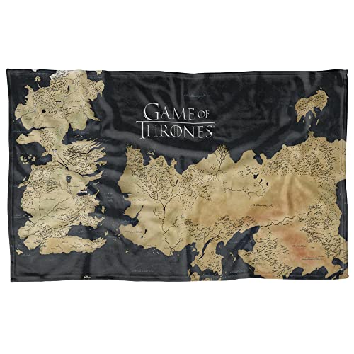 Game of Thrones Westeros Map Fleece Blanket