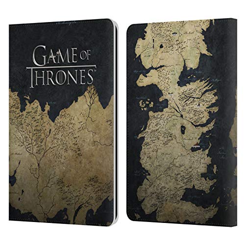Game of Thrones Westeros Map Leather Wallet Case for Kindle Paperwhite