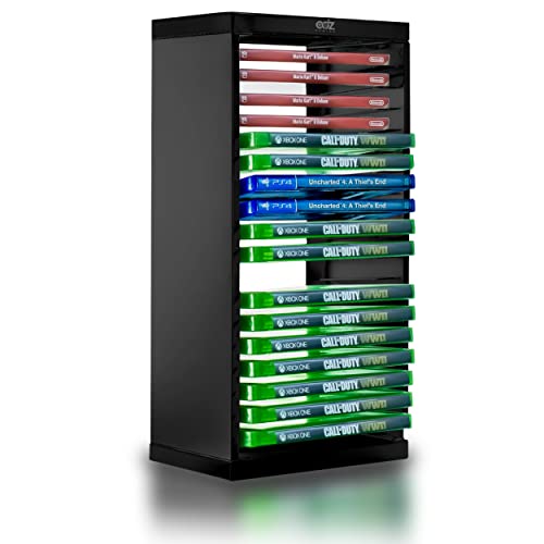 Game Storage Tower - 18 Game or Blu-Ray Disks Holder