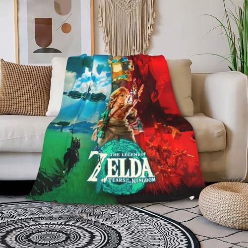 Game Throw Zelda Blanket