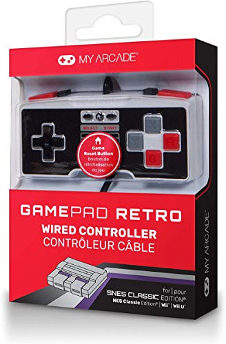 GamePad Retro Controller for SNES & NES Classic Edition