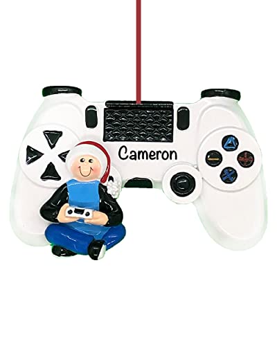 Gamer Video Game Controller Christmas Tree Ornament