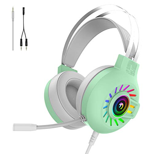 Gaming Headset with RGB Backlight and Surround Sound