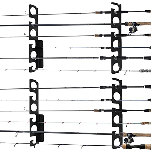 Garage Fishing Rod Holders