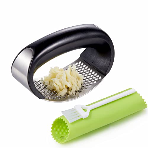 Garlic Press Rocker and Peeler