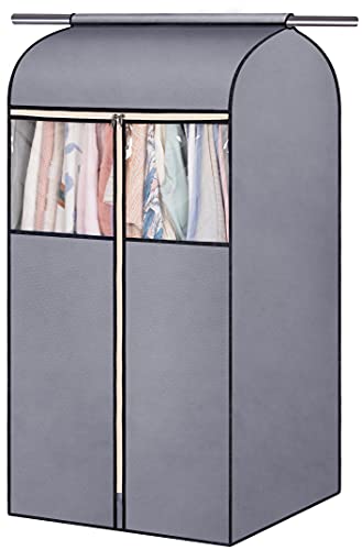 Garment Bag Organizer Storage with Clear PVC Windows