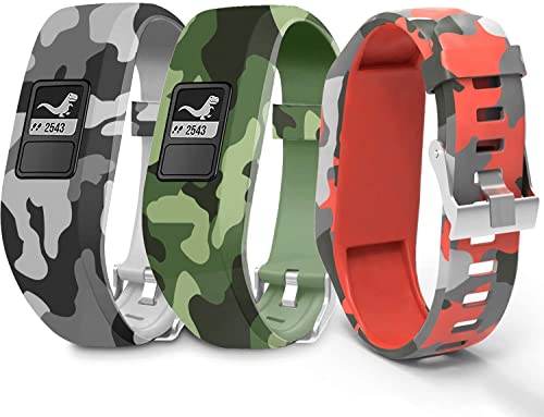 Garmin Vivofit Jr Bands - Soft Silicone Replacement Strap for Kids