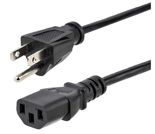 AC Power Cord Cable for eMachines Desktop PC Computer Adapter Cord - 6ft