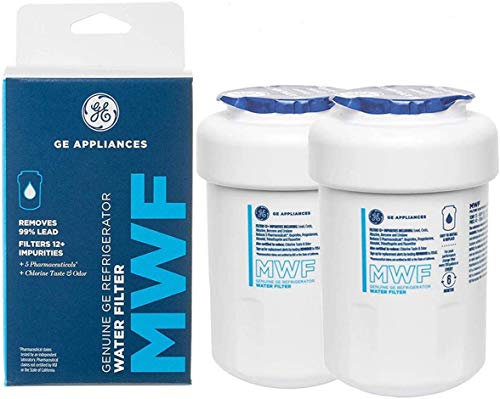 GE MWF GE Refrigerator Water Filter Replacement (2-Pack)