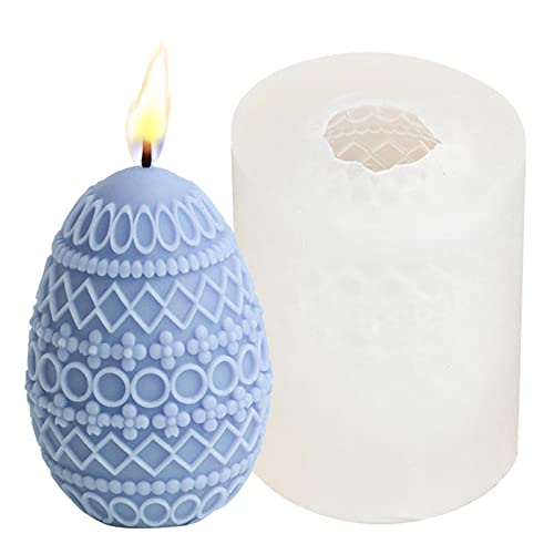 Gecorid Easter Egg Candle Mold