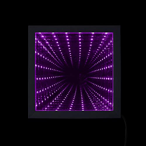 Geeky Days LED Infinity Wall Mirror Frame