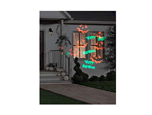 Gemmy Industries Hk Happy Halloween Whirl-a-Motion with Strobe Projection Light
