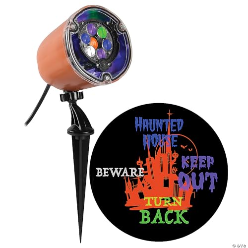 Gemmy Lightshow Projection Whirl Haunted