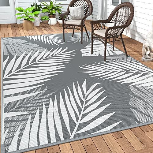 GENIMO Outdoor Rug - Large Waterproof Rug for Patios