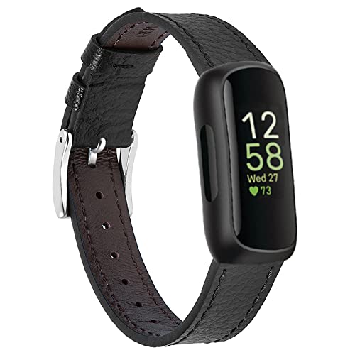 Genuine Leather Bands for Fitbit Inspire 3/2/HR/Ace