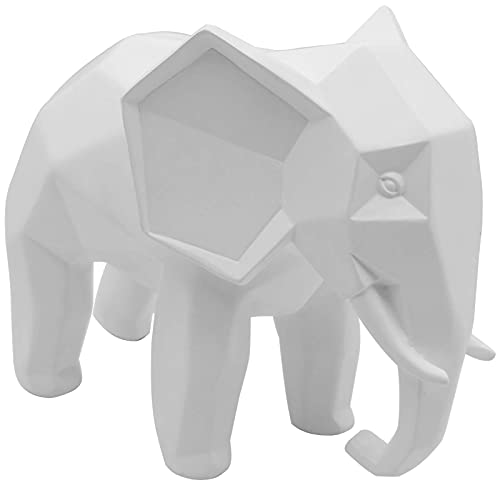 Geometric Abstract Elephant Sculpture