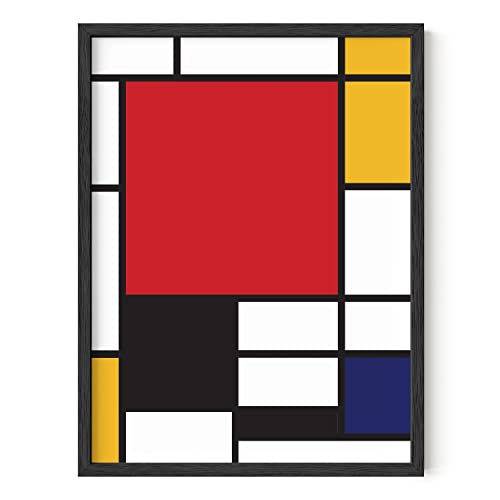Geometric Wall Art Piet Mondrian Print